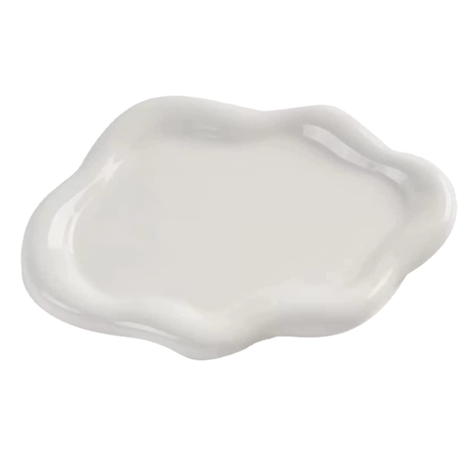 CHANONECHANONE Aesthetic Jewelry Tray, Jewelry Dish, Ceramic Trinket tray, Key Bowl, Ring Dish Holder for Routine Essentials, Home Decoration, Gifts for Daugther