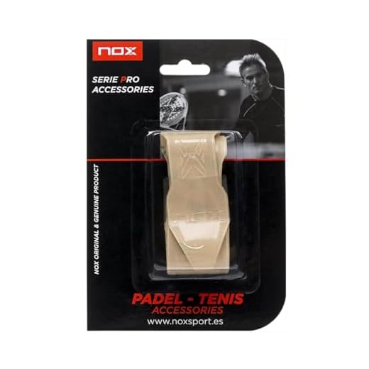 NOX Protector de Pala de pádel Transparente con Relieve