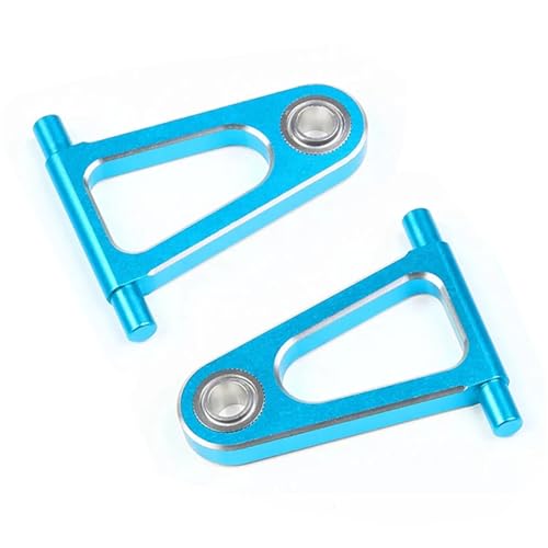 Suspension avant Tamiya TT01 bras supérieur en métal bleu anti-casse pour voiture RC 1/10