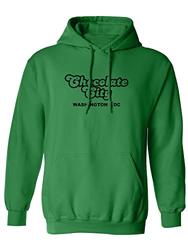 zerogravitee Chocolate City Washington DC Adult Hooded Sweatshirt