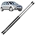 Price comparison product image BIAREN 2x Rear Tailgate Boot Gas Struts For Vauxhall Opel Corsa C MK2 Hatchback 2000-2006 Lift Support System 350 (N) 475 MM 9114311 132670