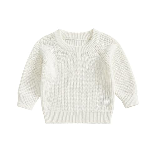 Thorn Tree Baby Knit Sweater Crewneck Long Sleeve Pullover Sweatshirt Infant Girl Boy Fall Winter Clothes