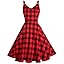 Black-red Plaid Black-red Plaid