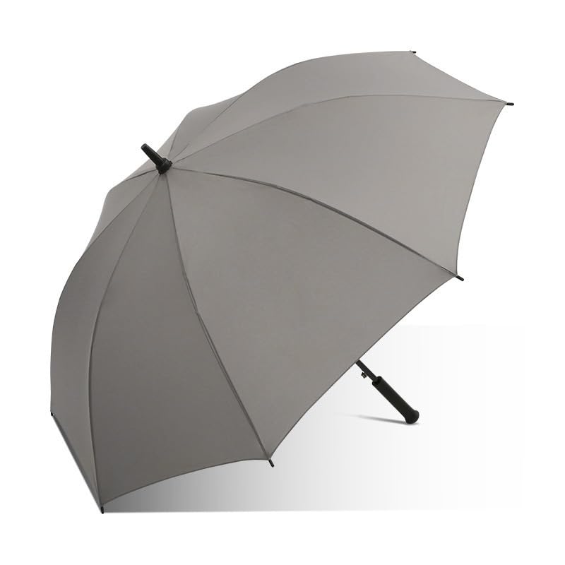 Grand parapluie long manche et droit haut de gamme pour hommes d'affaires