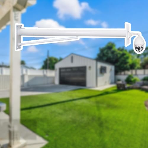 Support caméra extérieur longue portée pour surveiller le jardin et la cour