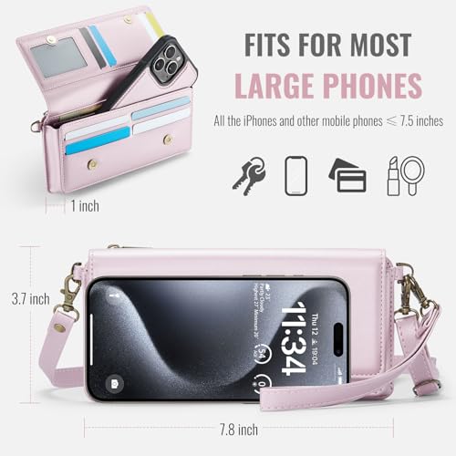 Dteck Small Crossbody Handbag for Women, Women's Leather Mini Handle Bag with Chain, Lightweight Shoulder Bag for Women Girl3