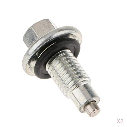 The Style Sutra Pair Magnetic Oil Pan Drain Plug Bolt & Gasket for Chevy Tahoe GMC|Motors | Parts & Accessories | Car & Truck Parts |2 Pieces Magnetic Oil Drain Bolt-image-7