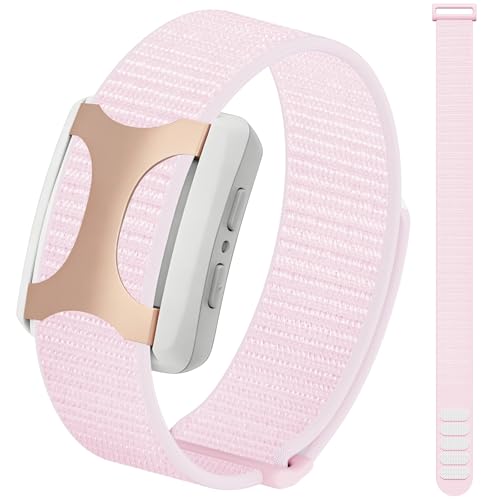 Polyjoy �i�C���������[�v�X�|�[�c�����p�o���h Apollo Neuro/Polar Loop�Ή� �\�t�g�ŒʋC���̂��钲�߉\�ȃX�g���b�v Apollo Neuro�o���h/�|�[���[���[�v�o���h�p �t�B�b�g�l�X�g���b�J�[���X�g�o���h �j�����p