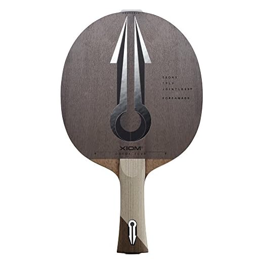 XIOM Omega Tour Table Tennis Blade, FL Handle