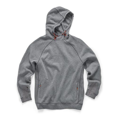 Scruffs Mens Trade Work Hoodie, Graphite, XL UK