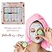 FREEMAN Face Mask Gift Set, Valentine's Day Gift, Limited Edition 12 Days of Glow Facial Mask Kit, Beauty Skincare Facial Treatment Face Masks, Trial Size 12 Piece Set for Wife, Girlfriend, Daughter