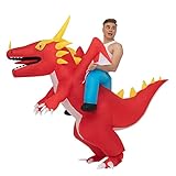 DeHasion Halloween Inflatable Dragon Costume for Adult Halloween/Decoration/Christmas Party (Dragon Costume)