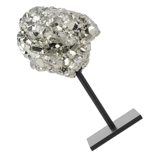 Amosfun Adornos de Piedra de Cristal Estante decoración de Cuarzo Puerta Vara cajón Muro Piedra Natural Joya Decoracion Coche Piedra portátil Piedra para el hogar Piedra de Cristal Natural