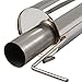 Replacement for VW Golf Catback Exhaust System 3 inches Tip Muffler - 1.8T 1.8L Turbo MK4