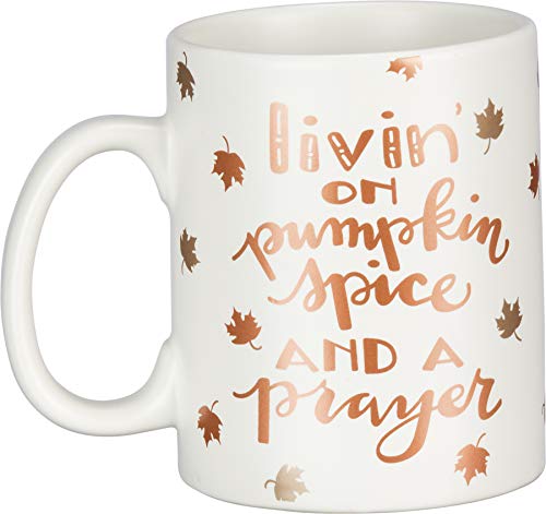 Mug-Livin-On-Pumpkin-Spice-And-A-Prayer Mug Livin On Pumpkin Spice And A Prayer