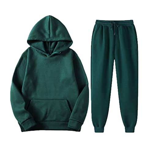 Sweat à capuche Kiioouu et pantalon de jogging pour rester au chaud sans étouffer