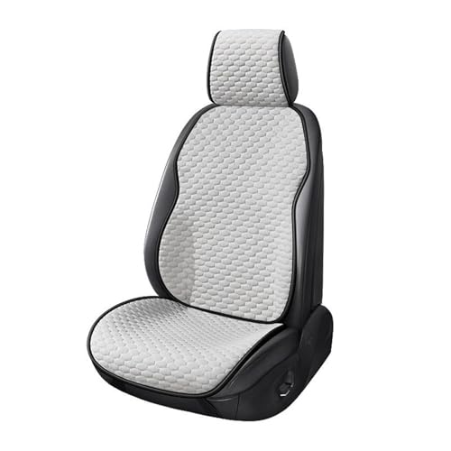 Housses de siège auto Tesla Juniper tapis intérieur en lin respirant gris