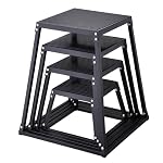 VEVOR – VEVOR 4-teilige Plyometrische Sprungboxen, 305/458/609/762 m
