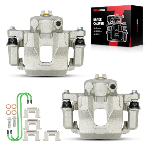 Image of Torchbeam Front Brake Caliper w /Bracket Fit for 1995-1997 Nissan Pickup