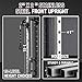 Mikolo M4 & M4 Ultra Smith Machine with Cable Crossover System, Multi-Function Power Cage Squat Rack for Home Gym, Power Rack and Packages (BLKPL Bench)