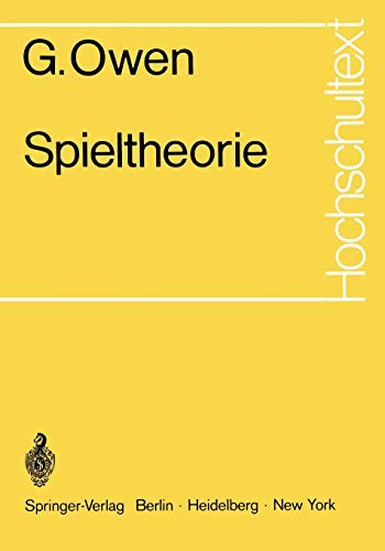 Preisvergleich Produktbild Spieltheorie (Hochschultext)