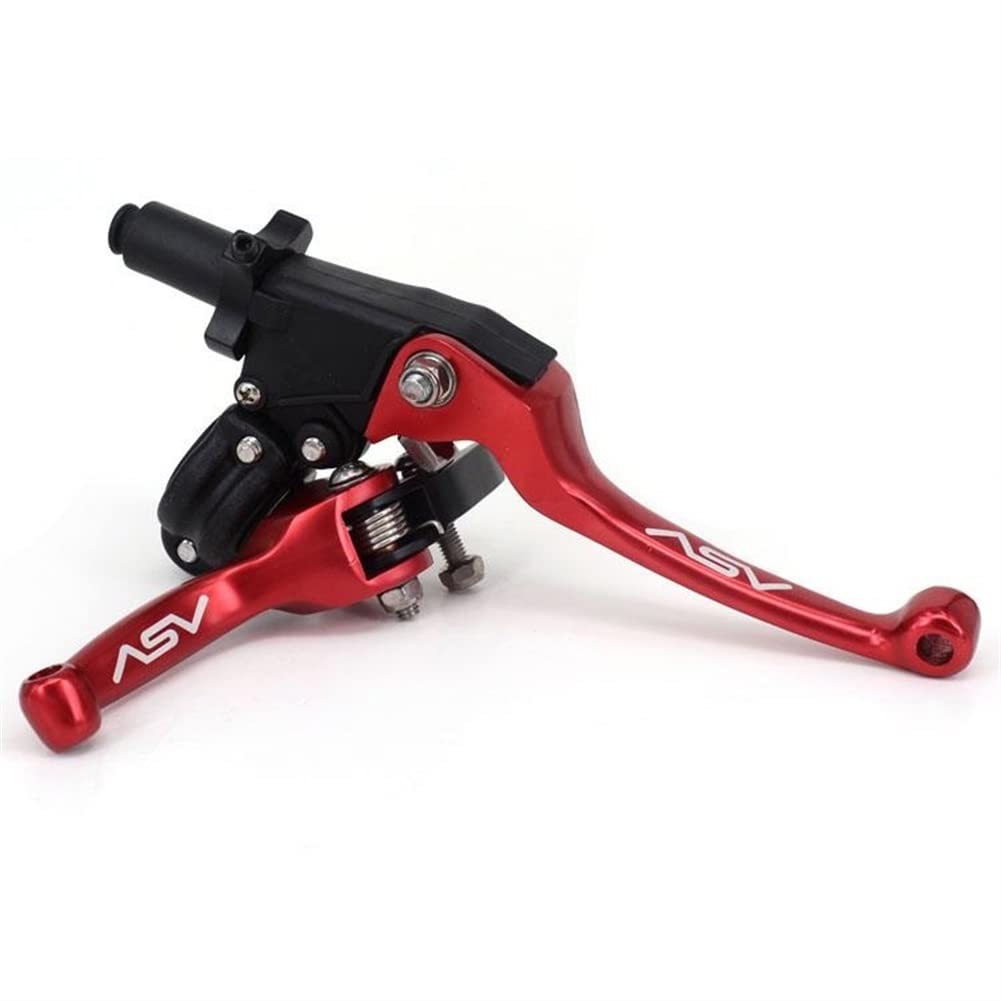 Manetas Moto Palancas de freno de embrague Dirt Bike Manillar Universal Maneta Freno Moto (Color : Orange set)