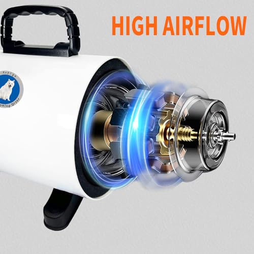 image for Xapigo High Velocity Professional Grooming Dryer with Adjustable Tempe
