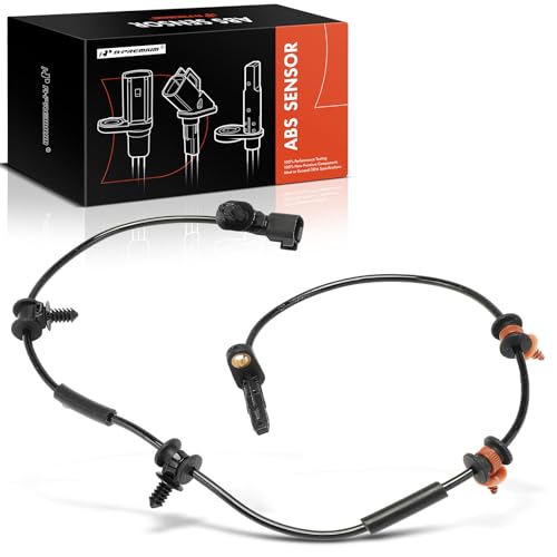 A-Premium ABS Wheel Speed Sensor - Compatible with Tesla Model 3 2017-2022, Model Y 2020-2022 - Front Driver or Passenger Side, Replace# 118876100A, 0265011597