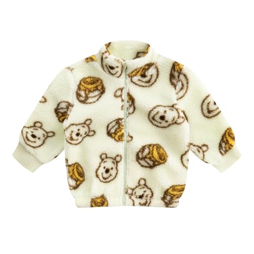 Manteau Sherpa Disney Winnie l'ourson bébé garçon veste hiver chaude