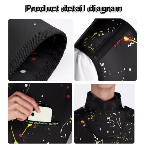 Lead Apron Avental de chumbo de raios X 0,5mmPbX e colar de tireoide, usado em hospitais para animai