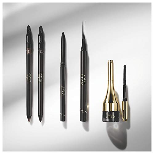 Eudora Glam Lápis Kajal com Esfumador Preto Absoluto 1,1g