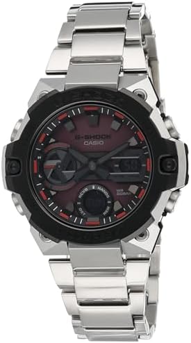 G-SHOCK GST-B400AD-1A4JF レッド Relógio G-SHOCK G-Steel GST-B400AD-1A4DR