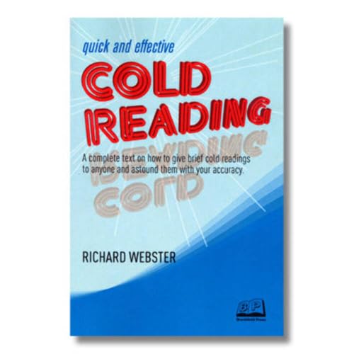 Murphy's Magic Supplies, Inc. Quick and Effective Cold Reading by Richard Webster - Book