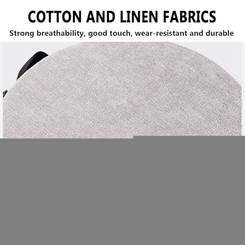 Miniatura 3 de Juego De 1 2 Cojines Para Silla Redondos, 30cm 35cm 40 45cm, Almohadilla Antideslizante Para Taburete De Silla,Cojín De Asiento Redondos, Para Jardín, Ordenador,Oficina, Cocina Color 1,35x35x5cm2pcs