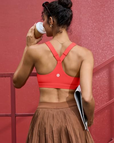 Image of RUNNING GIRL Sports Bras for Women, Molded Cup High Impact Sports Bra Workout Bras for Women High Support Racerback