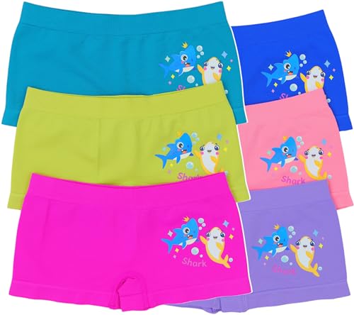 Image of ToBeInStyle Girl Pack of 6 Set Spaghetti Strap Training Bras & Boyshorts Bikinis