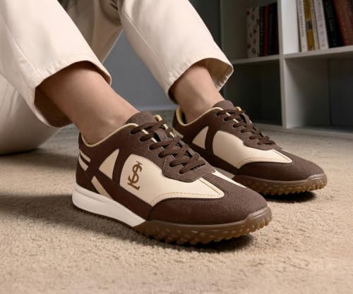 Image of LOUIS STITCH Men's Casual Lightweight Lace-Up Sneakers for Men| Cushioned Comfort | TPR Sole | Lightweight & Comfortable Casual Lace-Up Shoes | LSP-SNK-AVI-Low Top Sneakers