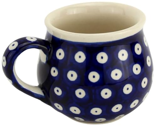 Mug de cerámica 8 oz patrón lunares miniatura 1