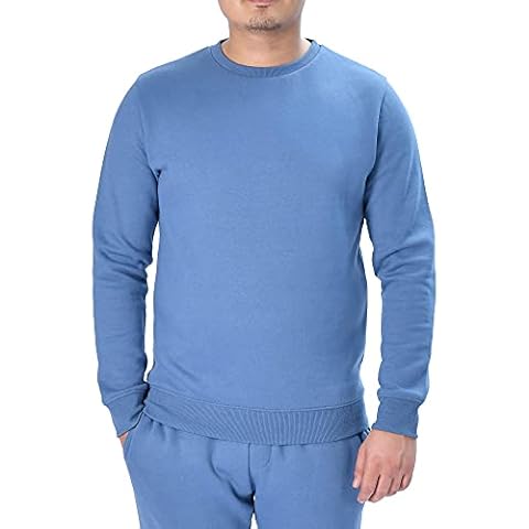 M17 Classic Crew Neck Sweatshirt in Denim Blue Cover