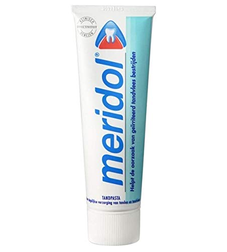 Preisvergleich Produktbild Meridol Zahnpasta für gereiztes Zahnfleisch - 3er Pack (3 x 75 ml)