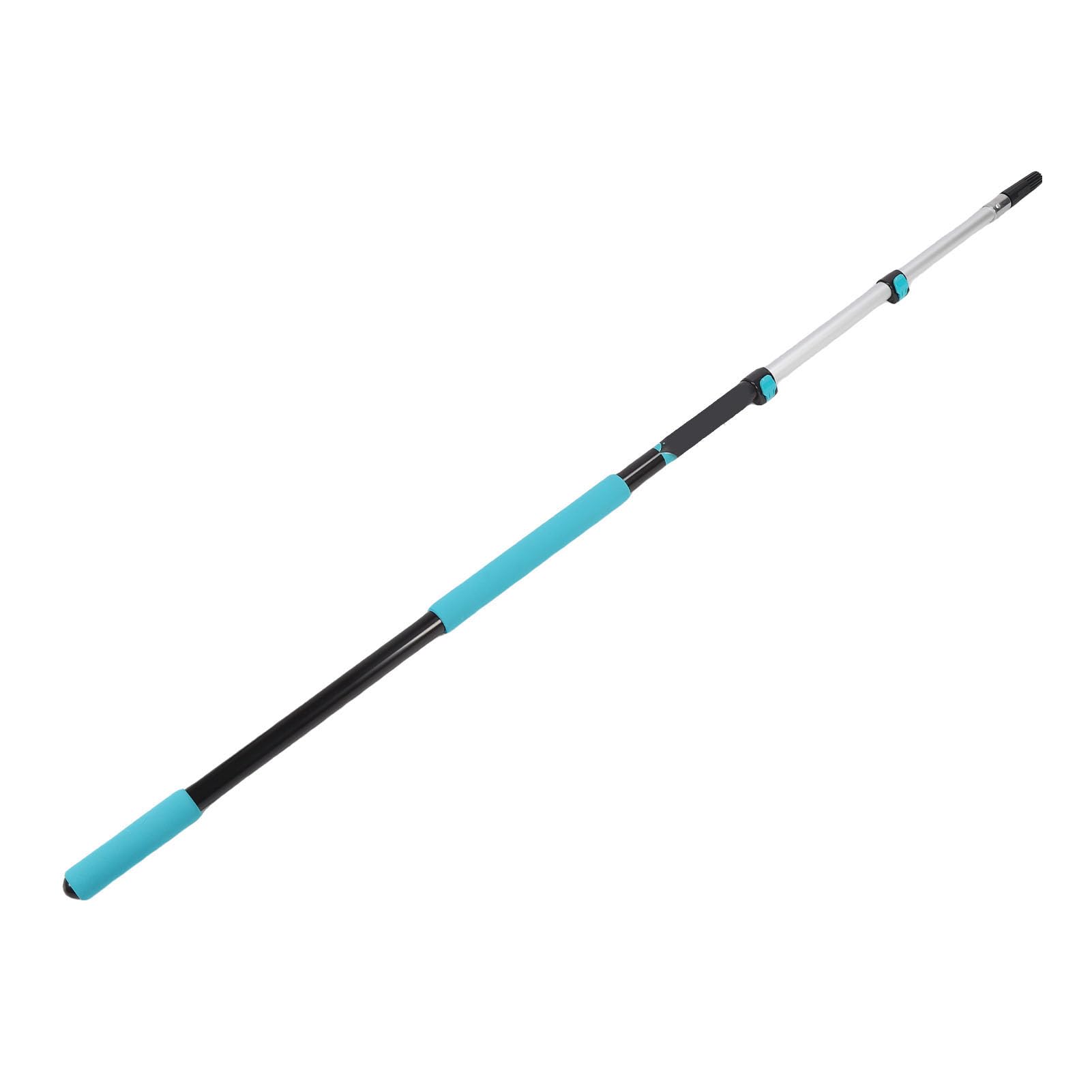 Asta di Prolunga per Rullo di Vernice, Asta Telescopica in Lega di Alluminio da 1,5-, con 4 Serrature a Scatto con Filettatura Universale, Ideale per Rulli di Vernice, Racle, Spolverini per