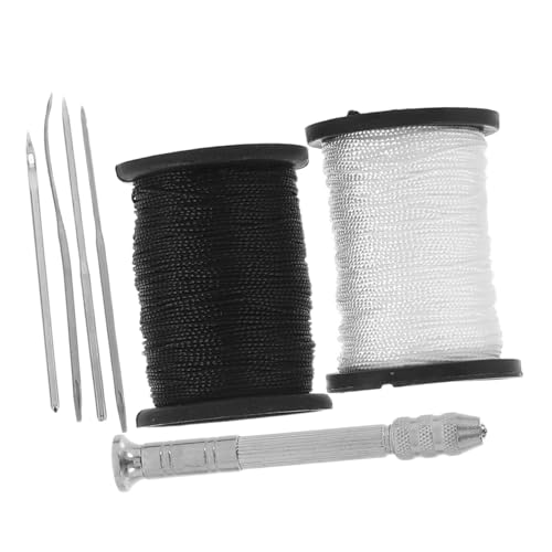 Uonlytech Sewing Repair Tools 7-Piece Set Hand Sewing Needle Alloy Awl Hook for Upholstery Bookbinding Easy to Use