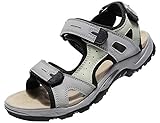 [page_title]-CAMEL CROWN Damen Sommer Sandalen Sport Outdoor Trekking Wander Sandale mit Klettverschluss Verschleißfest Leichte Verstellbaren rutschfest Strand Reise Bequem Offener Zeh Sandale Größe 37-42
