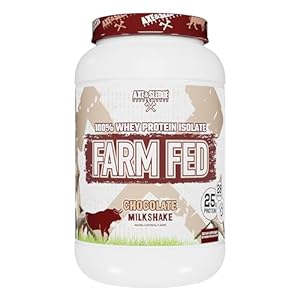 Axe & Sledge Supplements Farm Fed Grass-Fed Whey Protein Isolate, Digestive Enzymes (Chocolate Milkshake V2)