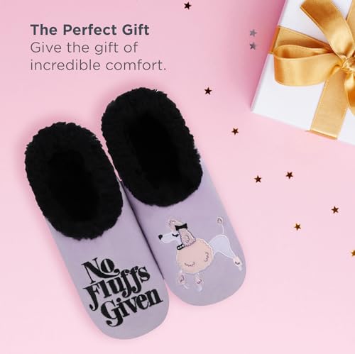 Snoozies AWPSP-NOFLUFF-L Pairable Slipper Socks - Funny House Slippers thumb #2