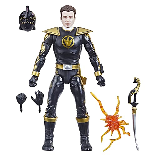 Power Rangers Lightning Collection Dino Thunder Black Ranger 6-Inch Premium Collectible Action Figure Toy with Accessories, Ages 4 and Up by Power Rangers - Used condition - US$42.49