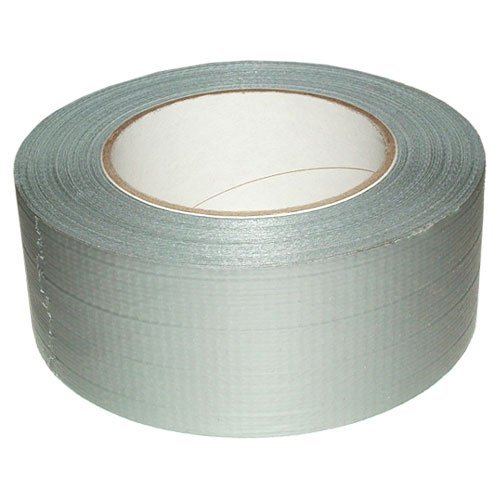 HM Müllner Fabric adhesive tape, 50 mm x 50 m, grey.
