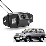 FCILNXSL Rearview Mirror Camera for Toyota Land Cruiser 80 Series 1989-2007 Car Bakcup Reverse Monitor Night Vision CCD HD AHD Fisheye(C135 AHD 720P)