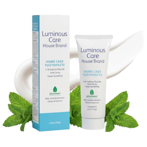 Luminous Care House Brand Home Care Sensitivity Relief Fluoride Toothpaste