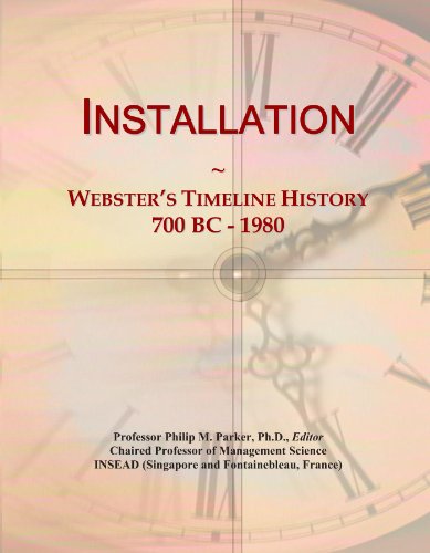  Installation: Webster\'s Timeline History, 700 BC - 1980